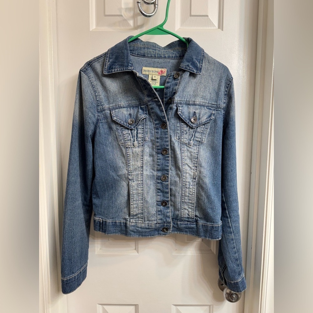 PARIS BLUES Blue Jean Jacket Size M